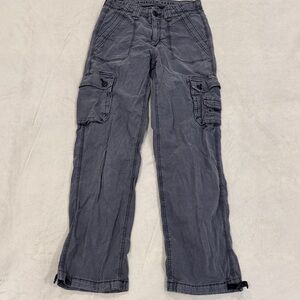 American Eagle Dark Gray Cargo Pants